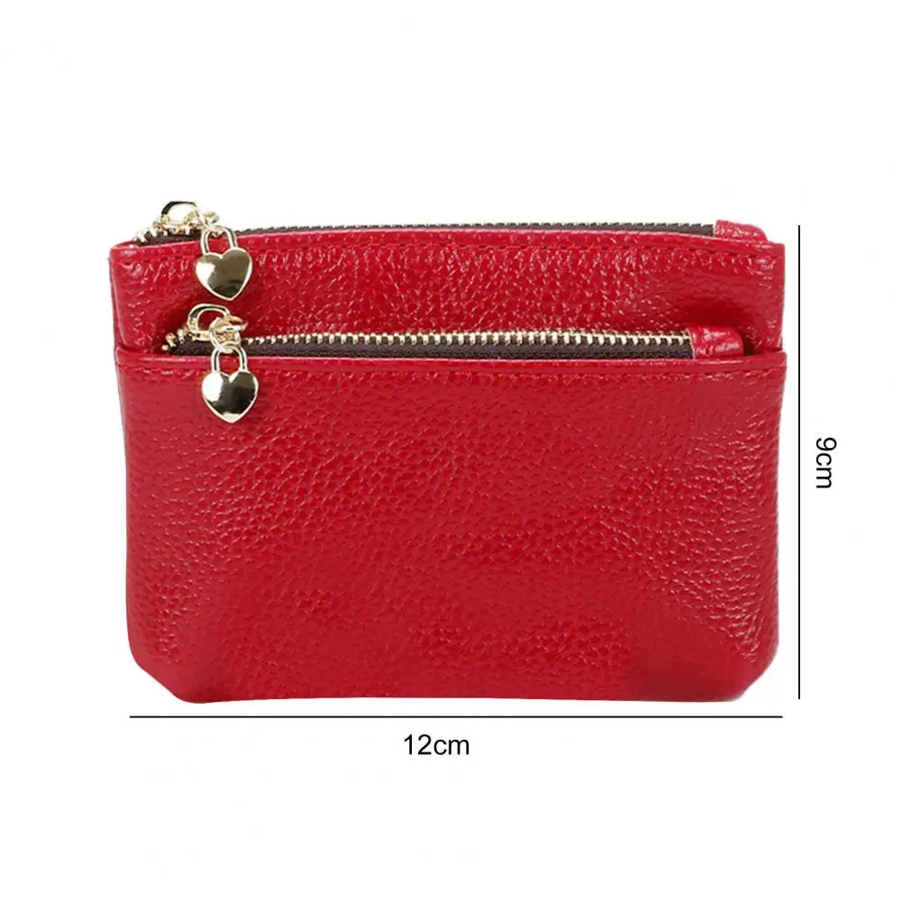 Women Short Wallet Simple Wallet Zipper Small leather Wallet Mini Coin Purse Female Credit Bank Card Holder