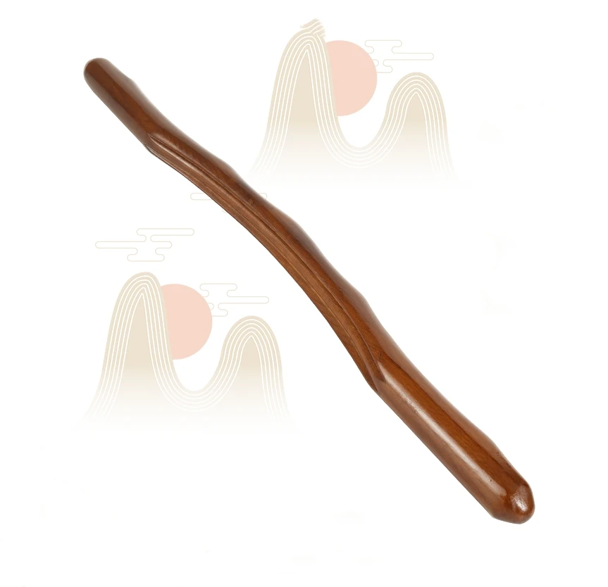 

Natural Wood Massage Stick Body Shaping Roller Guasha for Warm Therapy Muscle Relaxation Stick