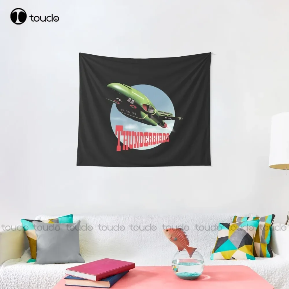 تي شيرت ثندربيردز 2 من نسيج ثندربيردز 2 من نسيج ثندربيردز على الحائط ديكور مخصص للتعليق على الحائط