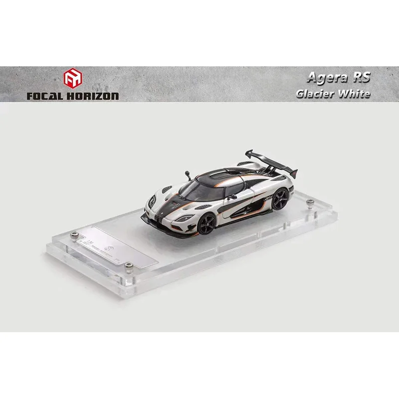 FH 1:64 Agera RS نسخة سريعة دييكاست ديوراما نموذج سيارة مجموعة لعبة مصغرة الأفق البؤري