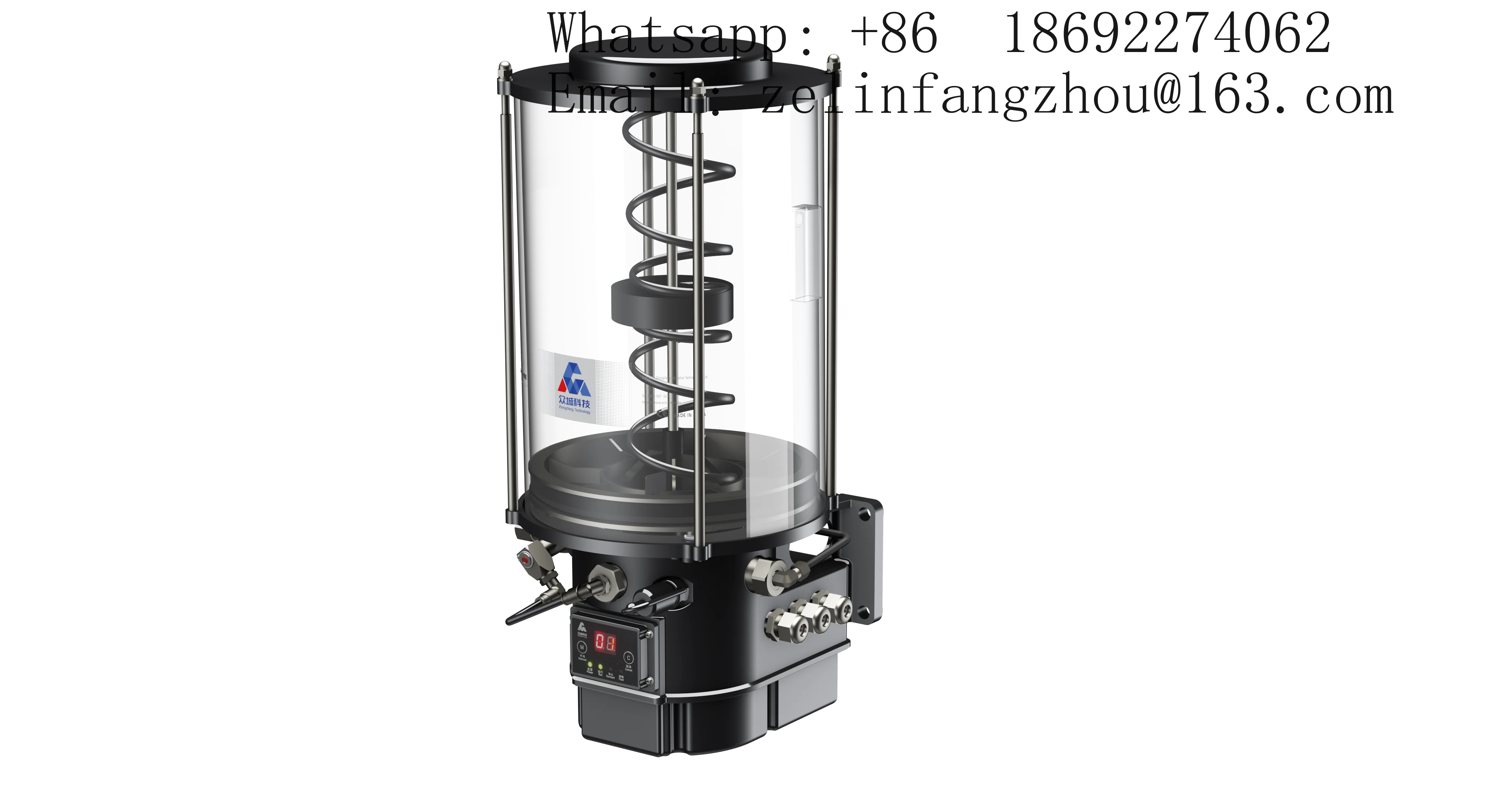 ZCH5X Progressive Lubrication System Electric Grease Pump 30MPa 2.8mL Min High Pressure for Wind Power Equipment Pro