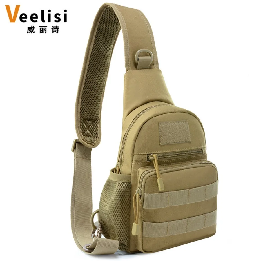 

【Spot goods】 hot chest bag men's chest bag -body bag shoulder bag men's outdoor -body bag camouflage tactical chest bag