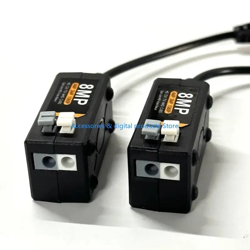 77JD Durability BNC To Cat5e Balun Transmitter Delivers Stable 8MP Video Transmission Over 400Meters