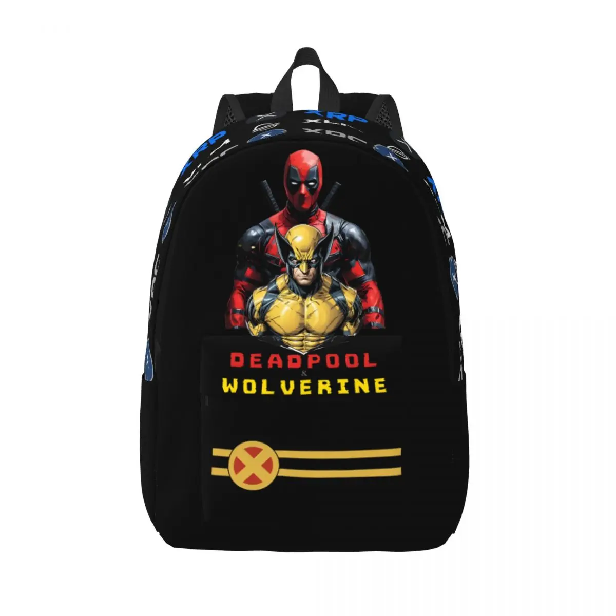 Back To School Gift Return Of The Superheroes Retro Washable Book Pack Marvel X-Men Classic For Men Kid Laptop Bag Weekend