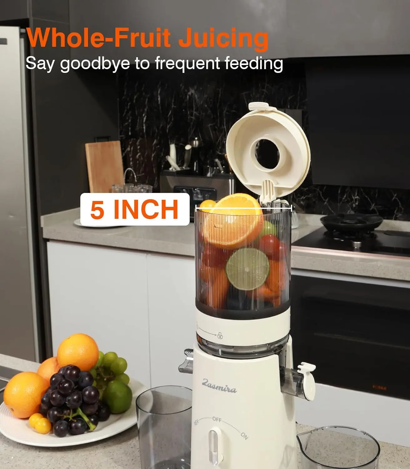 Juicer, Updated Masticating Juicer Machines with 5