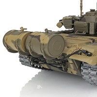 Russia T90 3938 HENG LONG 1/16 RC Tank Model 7.0 Customize FPV 360° Turret Metal Tracks Infrared Combating RC Toy TH17857
