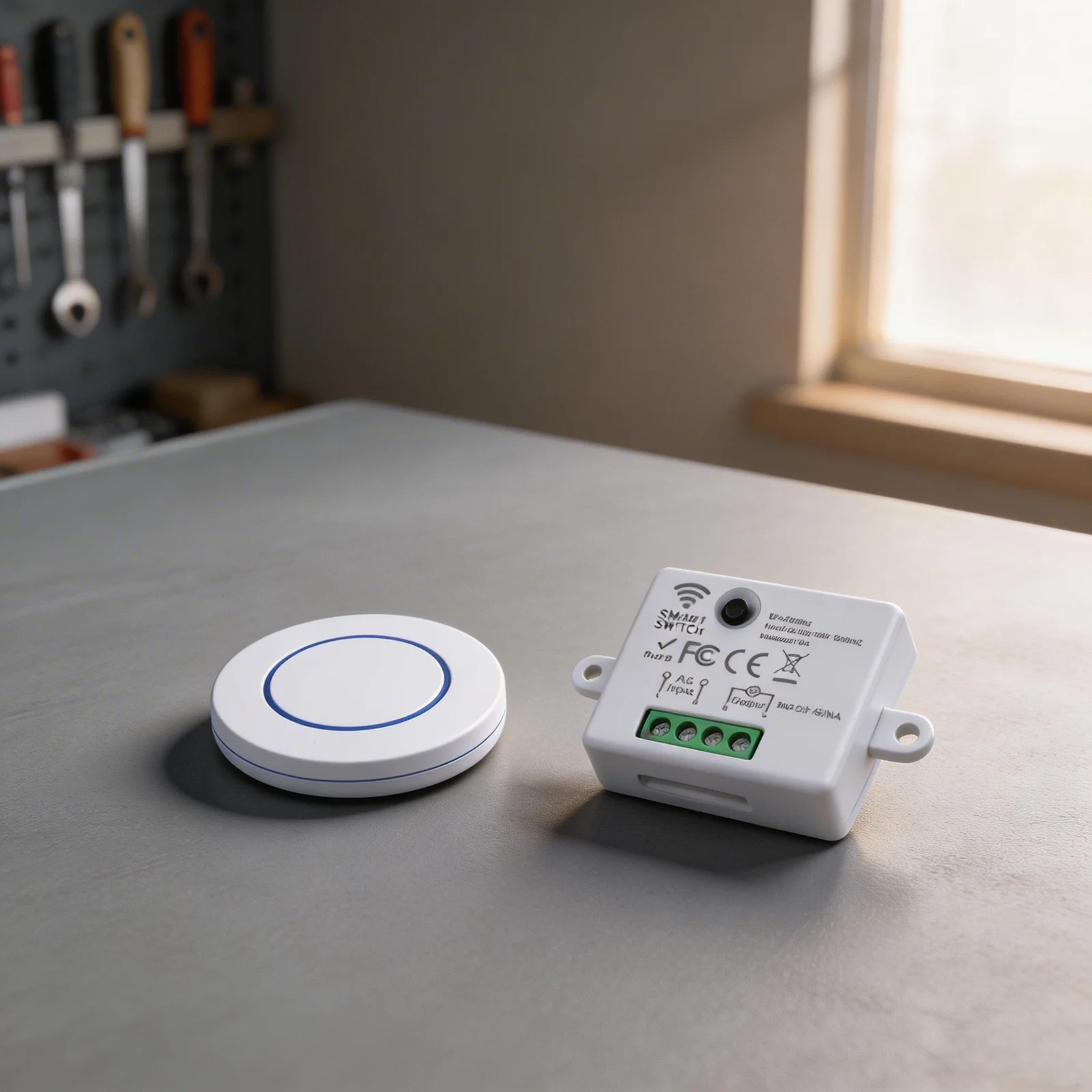 Single Button Wireless Remote Switch 433MHz with 10A for AC85 240V For LED Lamps Electric Water Pumps Single Single