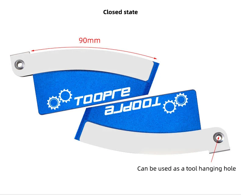 TOOPRE Fahrrad-Scheibenbremsen-Einstellplatte MTB Bremsbelag-Abstandshalter Rotor-Ausgleichsplatte – Detail 7