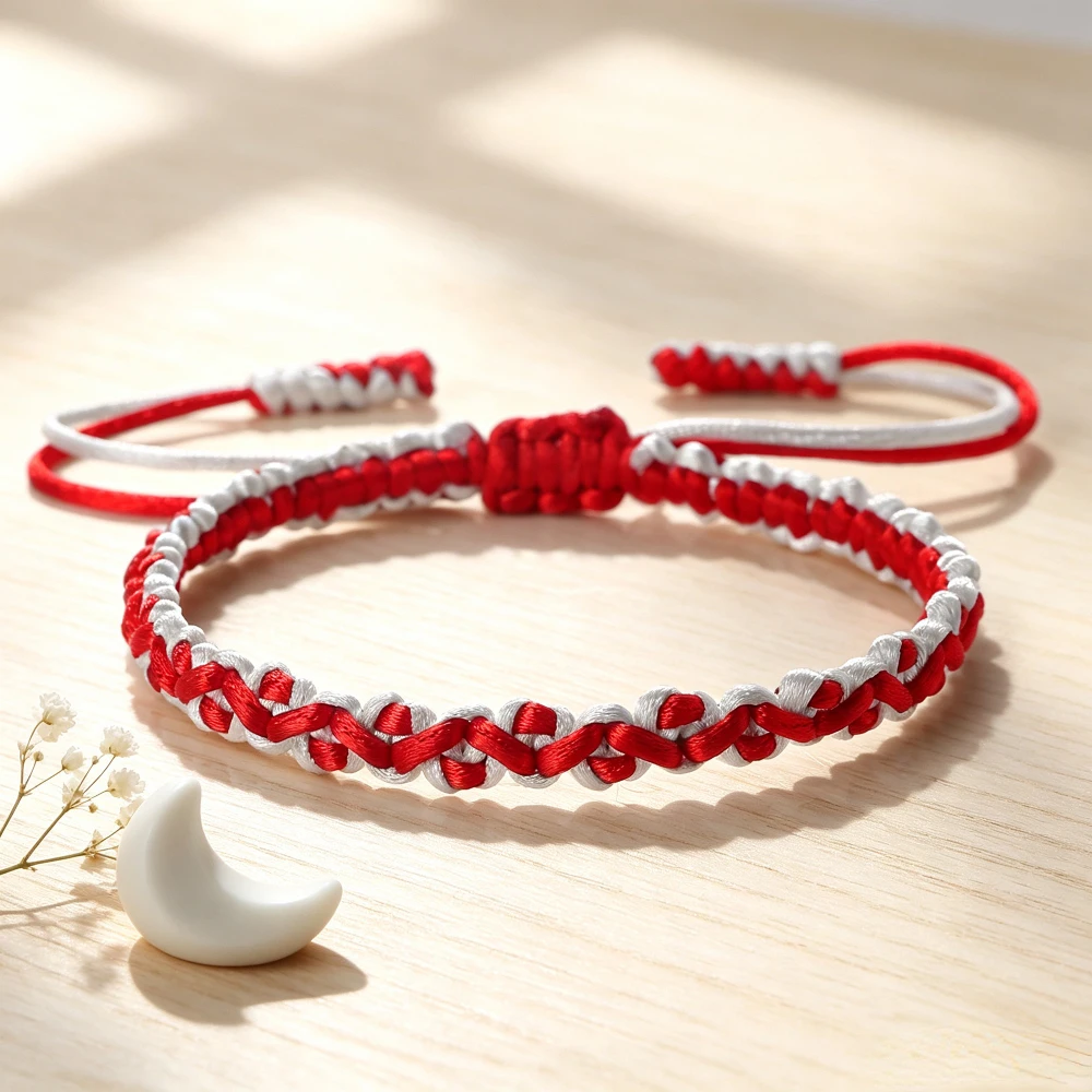 Handmade Adjustable Water Wave Braided Bracelet Multicolor Boho Spiritual Lucky Friendship Fashion Jewelry Gifts For Men & Women