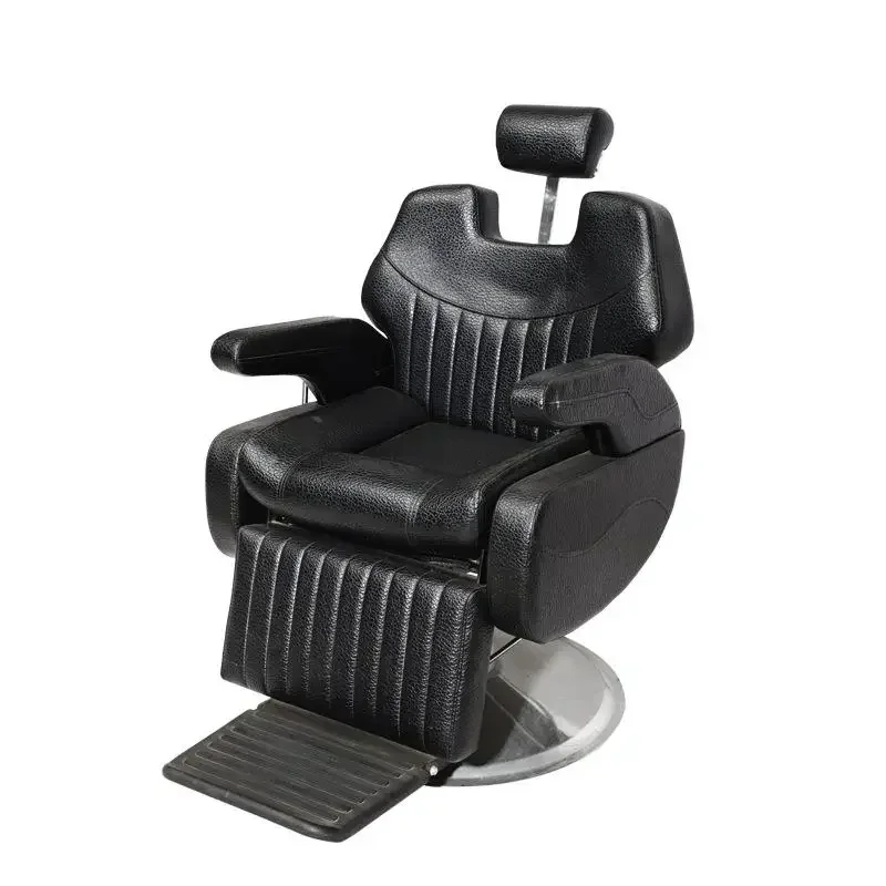 Barber Shop Chair,Hair Care Head Treatment Lift Put Down Rotatable Beauty Salon Chair,hairdresser Men's Shaving & Grooming Chair