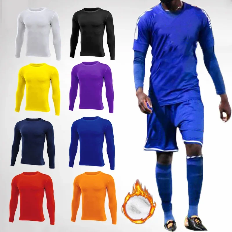 Men Women Kid Children Boy Girl Compression Thermal Running Tight Long T Shirt Fitness Sport Basketball Football Gym Clothes J98