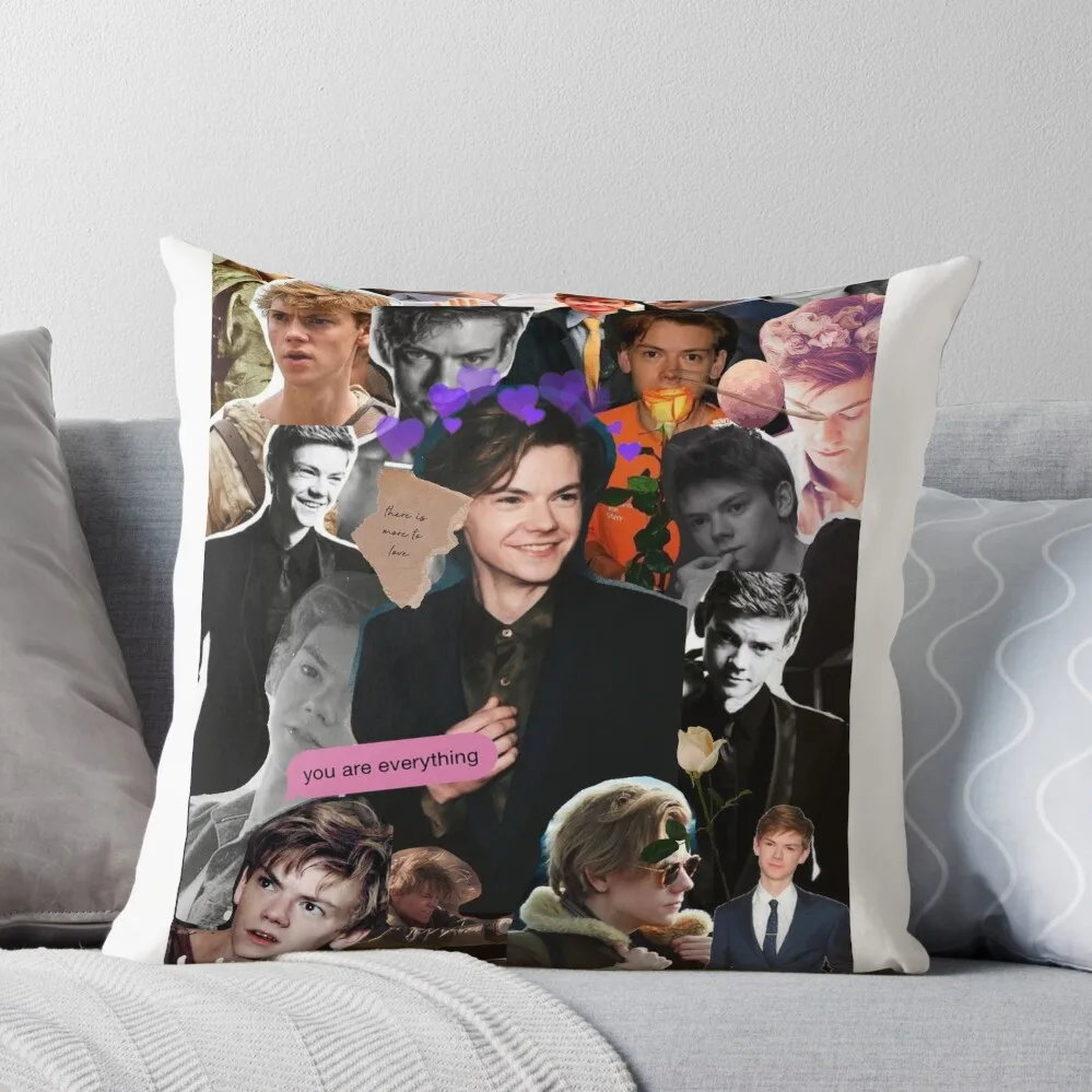 

Thomas Brodie Sangster :) Throw Pillow Christmas Pillow Cases christmas decorations for home 2024