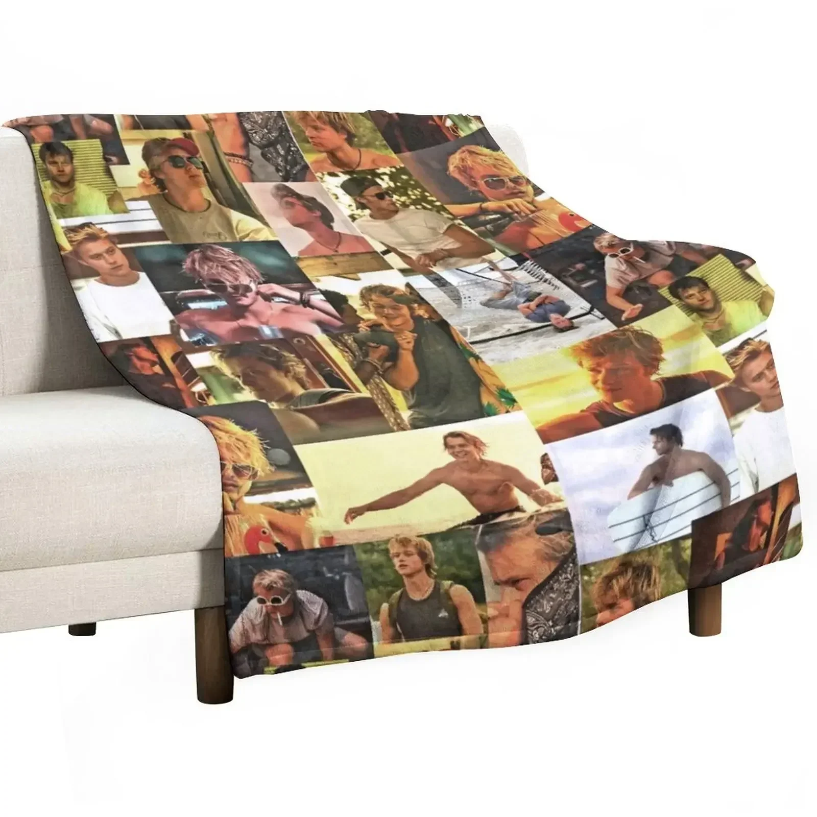 

JJ Maybank - Rudy Pankow Throw Blanket Decorative Sofa blankets ands Thin Blankets