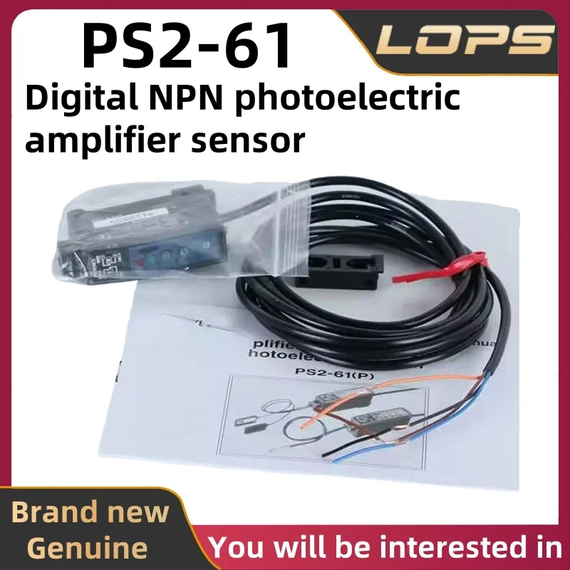 

PS2-61 New Original KEYENCE Digital NPN Photoelectric Amplifier Sensor