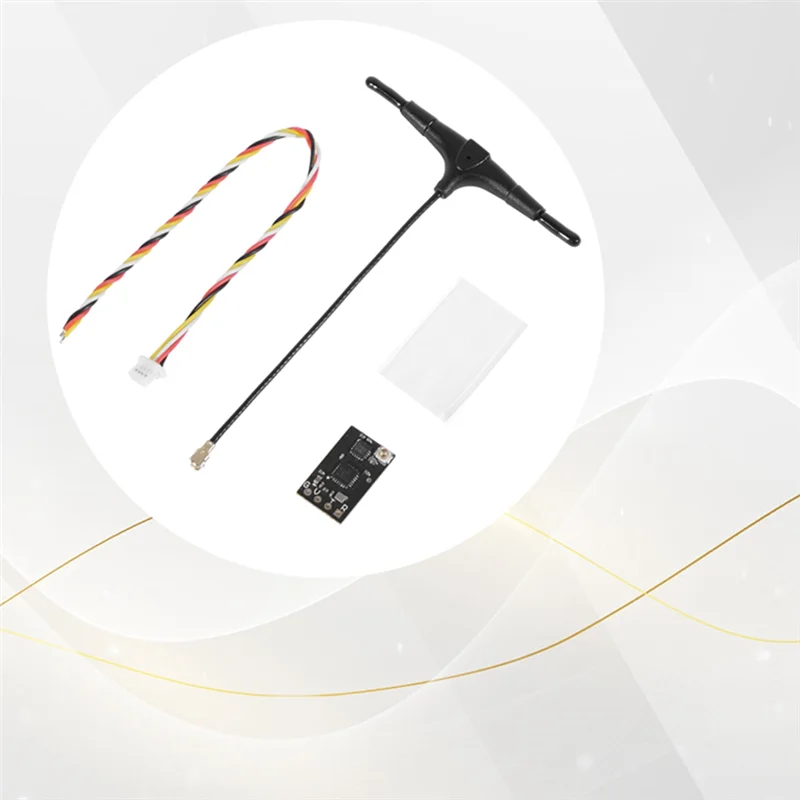 JABS-ELRS 2,4 ГГц NANO-приемник с Т-образной антенной, прошивкой FPV 3,3.0, поддержкой обновления Wi-Fi для деталей FPV RC Drone