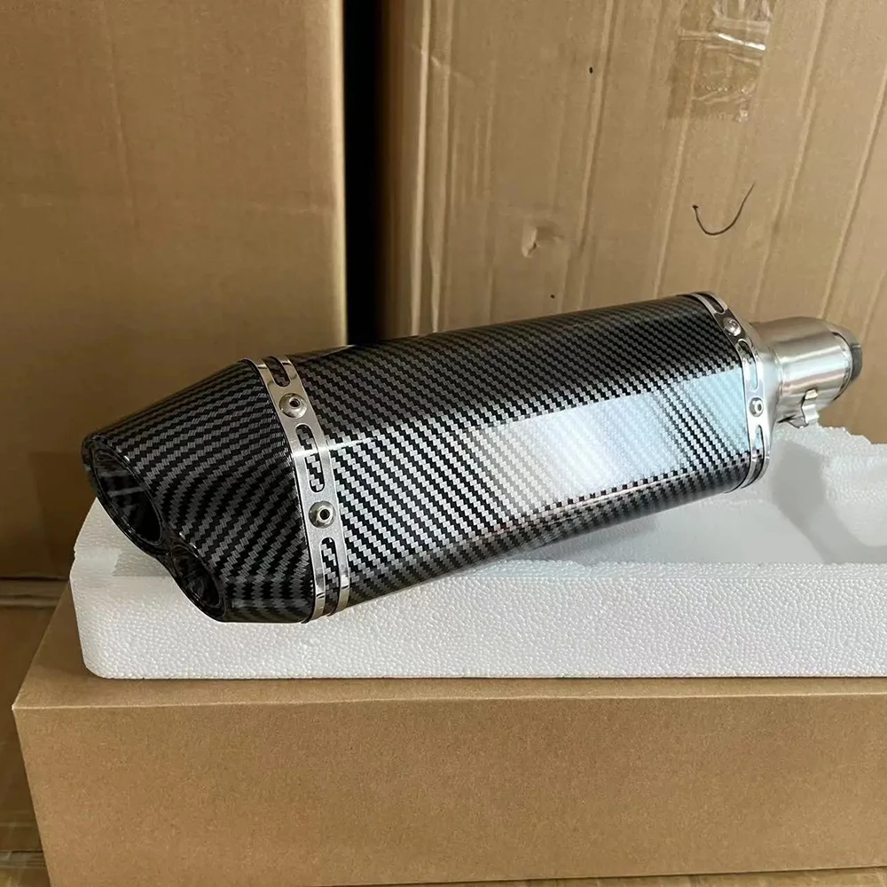 Hochwertiger Universeller 51mm Performance-Auspuff für Motorräder, Schalldämpfer zum Fabrikpreis, 310mm 370mm 470mm 570mm – Detail 22