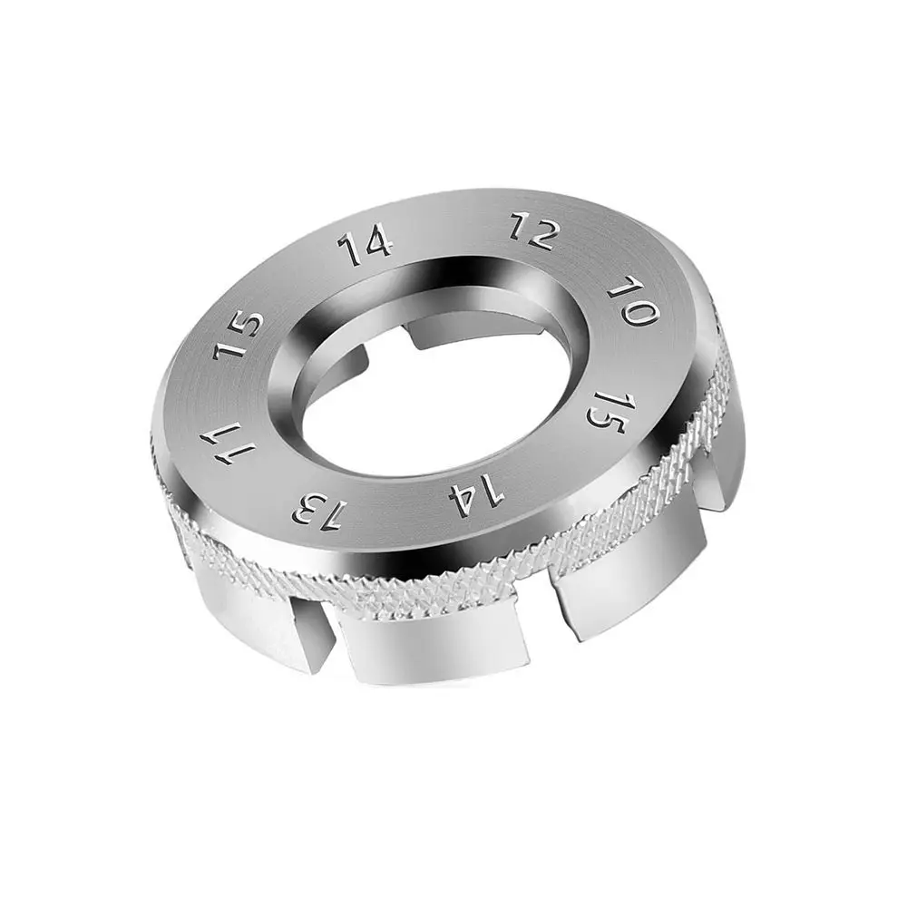 Дорожный MTB велосипедный ключ для регулировки спиц, инструменты для регулировки обода велосипеда 6 в 1, несколько слотов, инструмент для ремонта спиц велосипедного колеса, серебристый