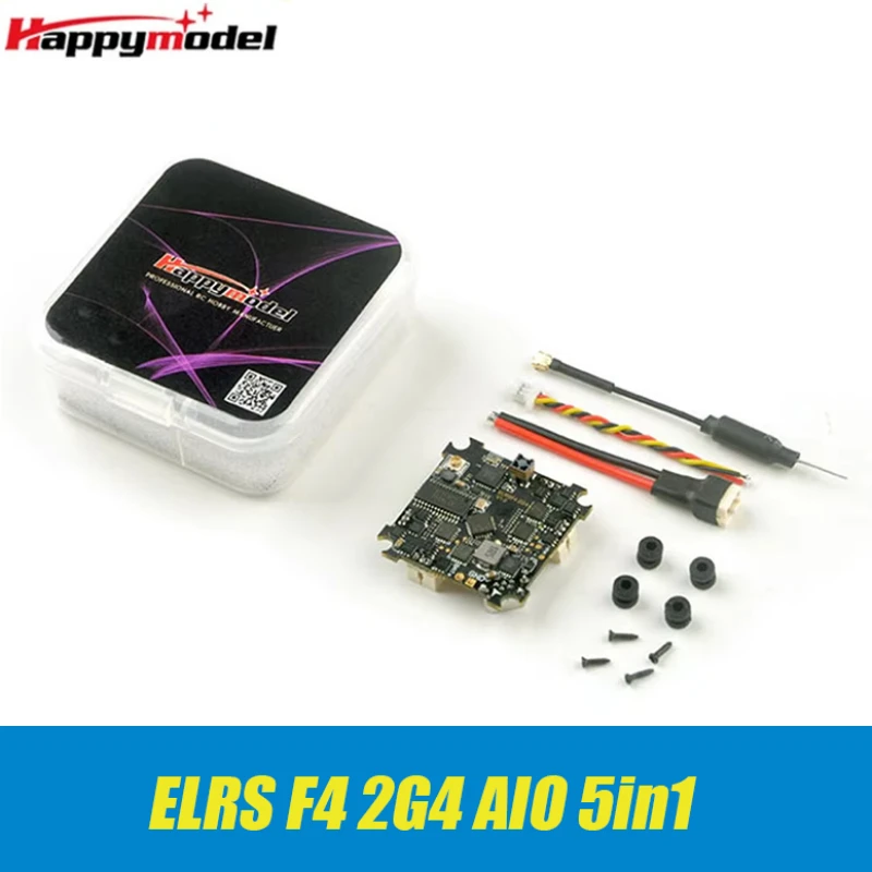 Happysmodel-وحدة تحكم طيران لطائرة سباق FPV ، مستقبل ELRS ، SPI مدمج ، حرة ، حرة ، ELRS F4 ، 2G4 AIO ، 5in 1