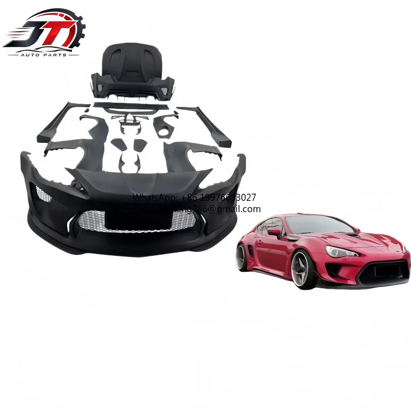 New style Body Kit. Suitable for Toyota GT86 2012-2022 Model. Upgrade with Resin Large Complete Set of Vehicle Body Accessories.