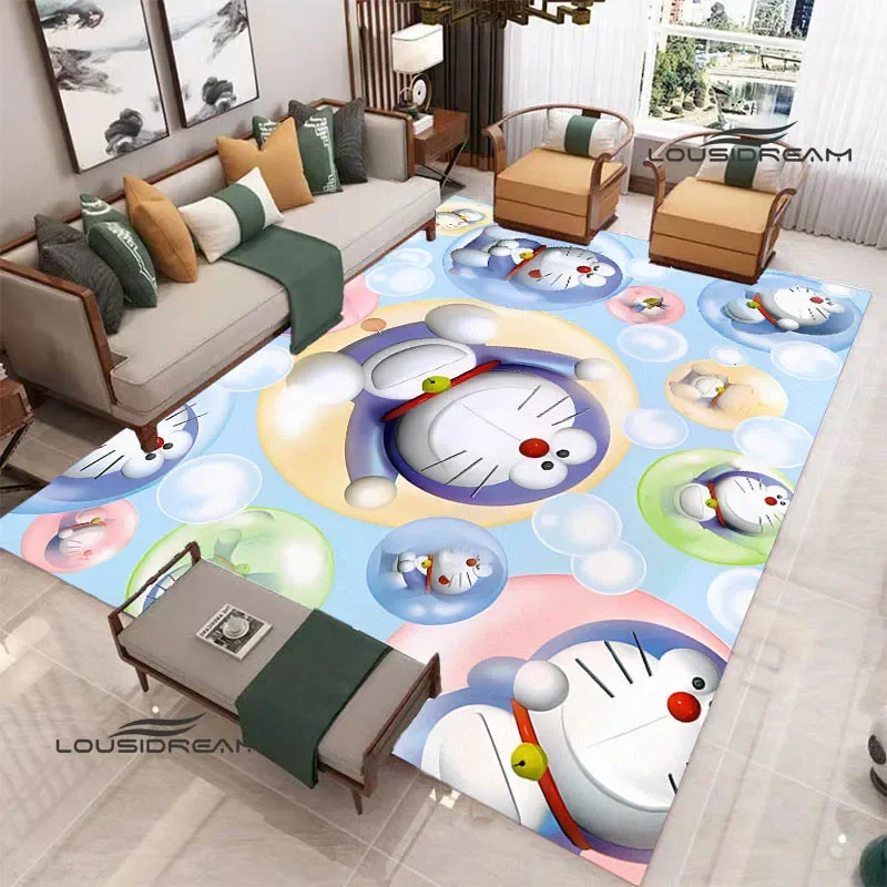 Cute D-Doraemons Cartoon carpet Non -slip carpet Yoga mat carpets for living room area rug Door pad anime rug birthday gift