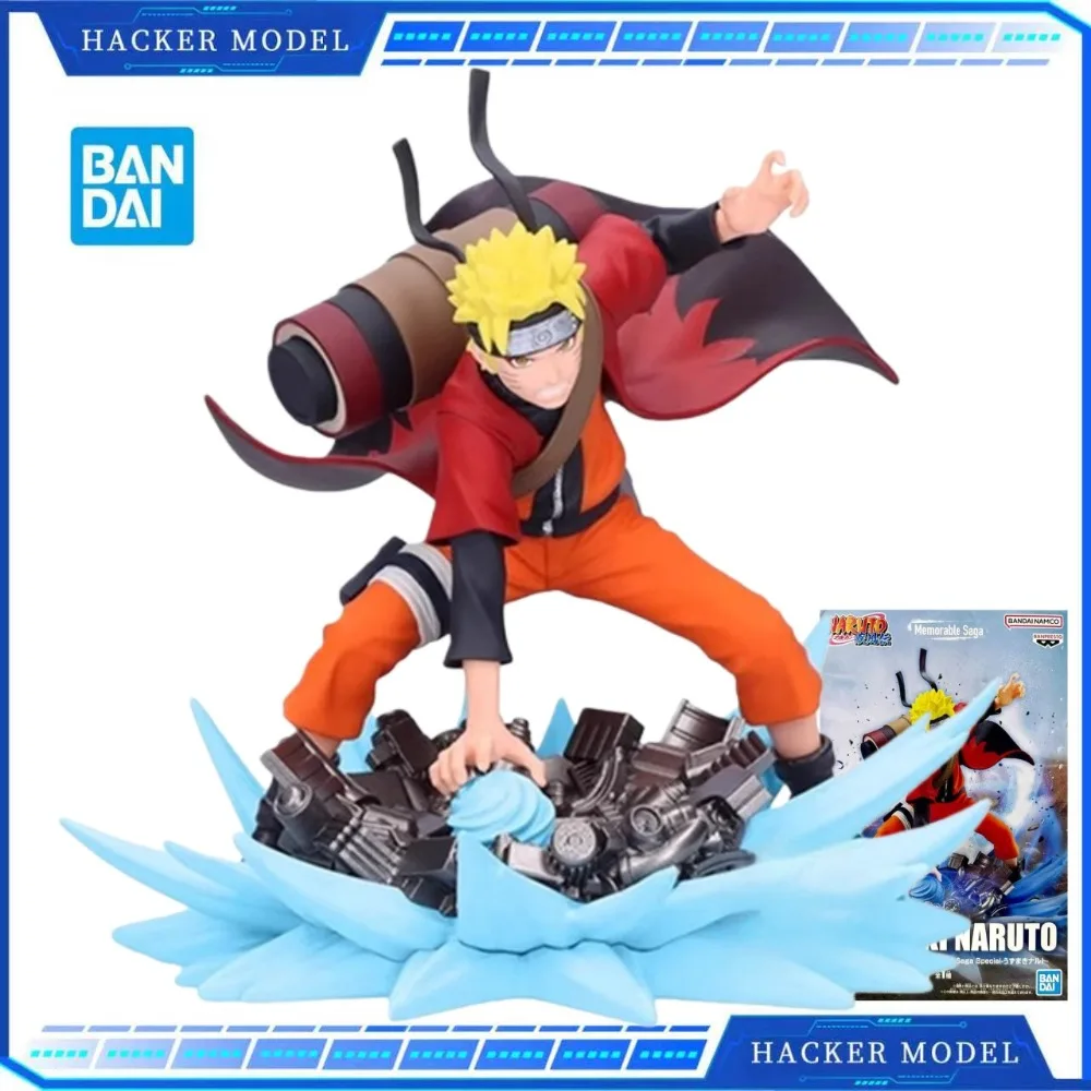 

Bandai Banpresto Memorable Saga Naruto Uzumaki Naruto Sage Mode Фигурка Аниме Модель Настольный Орнамент Коллекционный Подарок