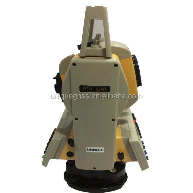 Hot sale high accuracy 400m Prism-free distance survey equipment total station DTM624R