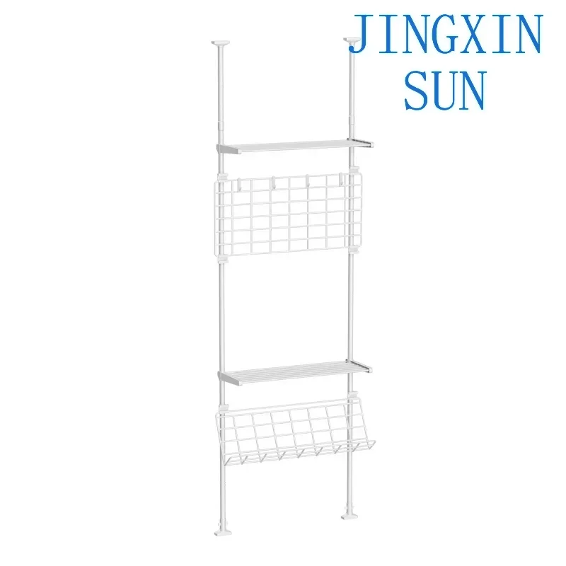 The coat rack enters the entrance, shelf is indomitable, partition is stored, and the hanger and shoe rack are integrate