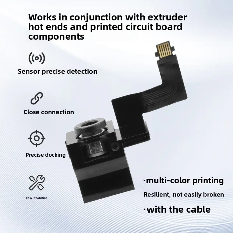 3D Printer Component FOR Bambu Lab P2S Hall Switch Board Component Sensor, function to detect feed line and cutter status.