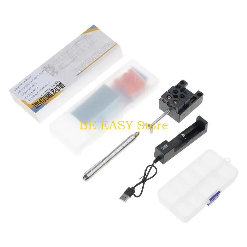 

E28F 3,7 В Мини Беспроводной Перезаряжаемый Гравер Ручка Беспроводной Роторный Инструмент Деревообработка Гравировальная Ручка