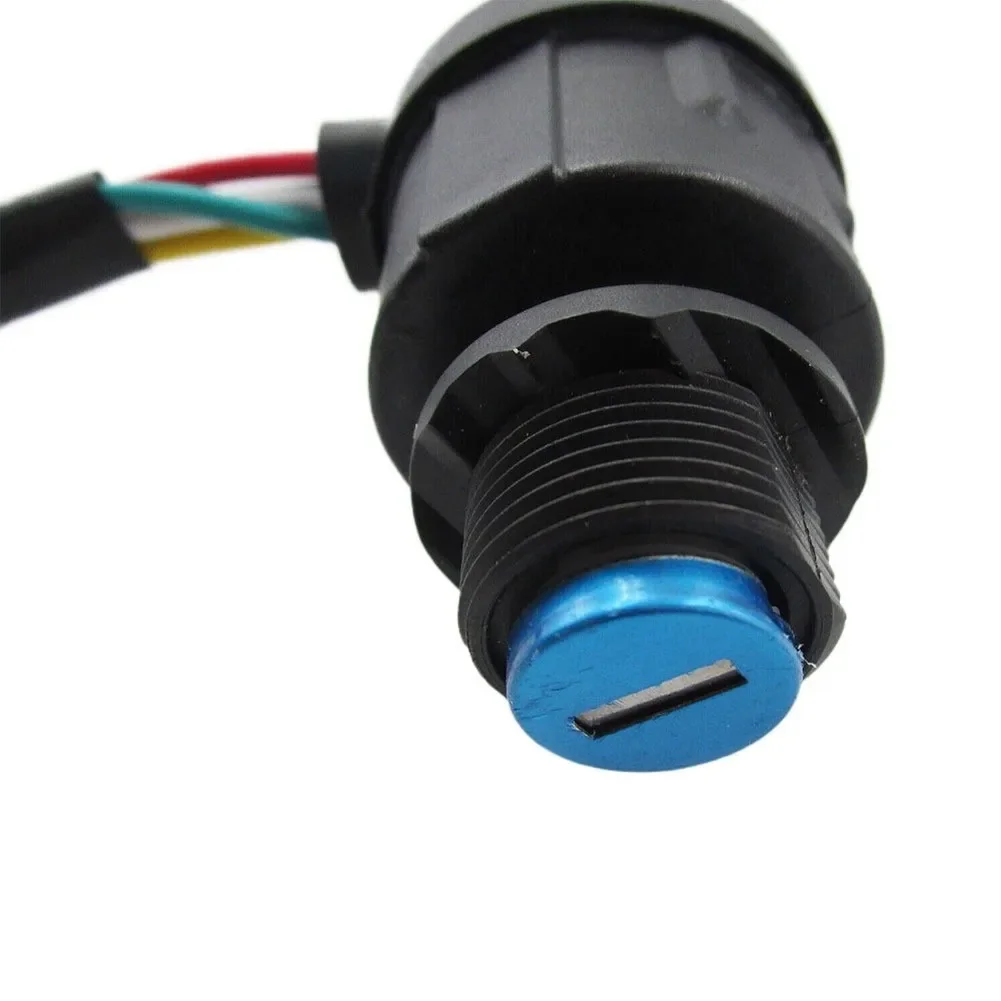 5-Wire 5Pin Ignition Key Switch For Diesel Generator 186F 192F Starter Lock Switch Power Tools For ATVs OFF/ON/START Parts