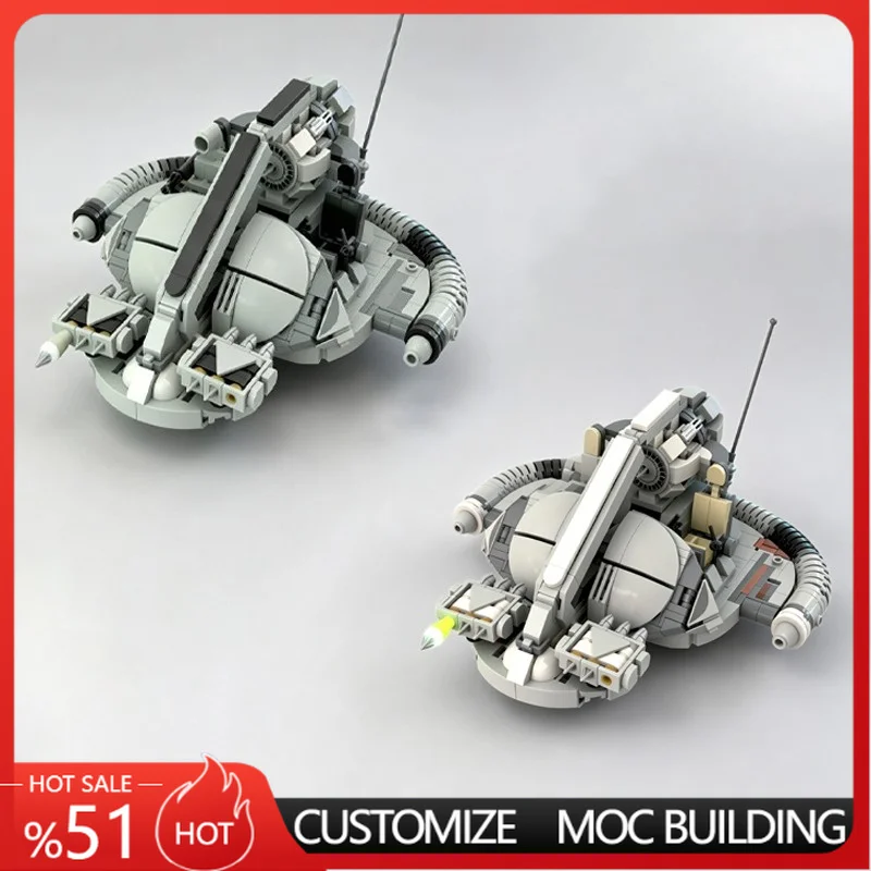 Swamp Speeder Imperial MOC Model Custom Creative Puzzle DIY Educational Assembly Toys Birthday Christmas Popular Special Gifts