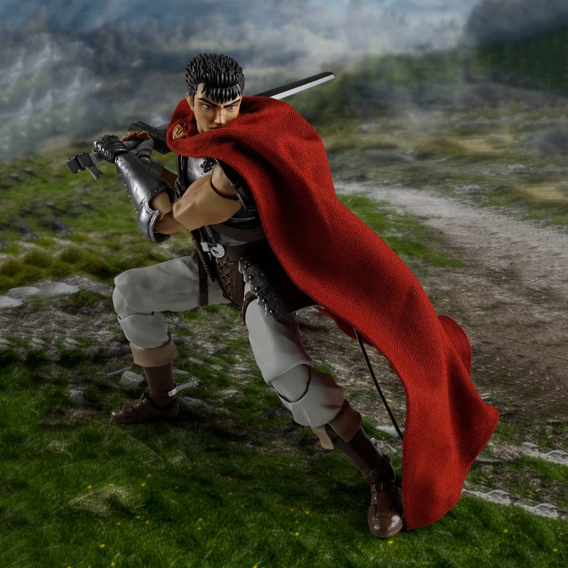 Original Bandai S.H.Figuarts Berserk Guts (THE BAND OF THE HAWK) Figura de ação genuína boneca modelo colecionável