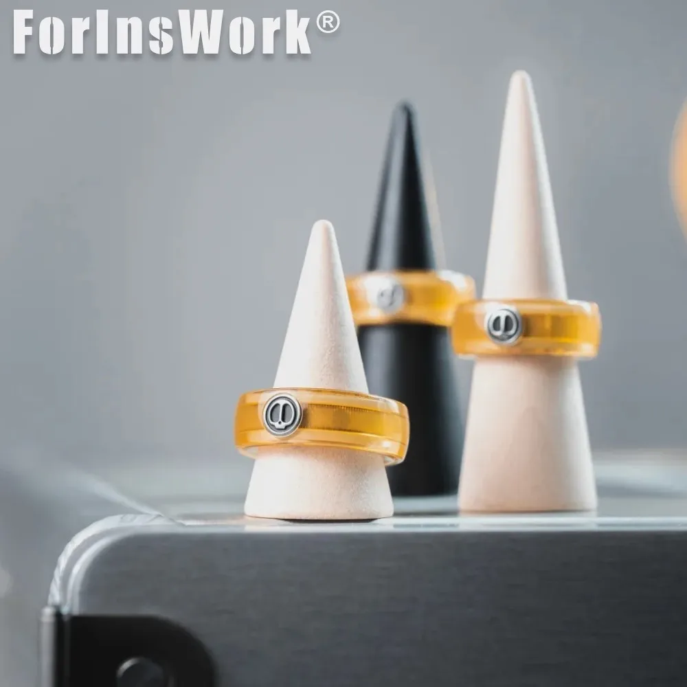 LAUTIE PEl-Amber 17mm /18.5mm/20mm メカニック-I フィジェットリング スパイウォーズシリーズ メタルフィジェットスピナー デスクトイ 限定版