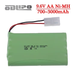 700mAh 1000mAh 2400mAh 3000mAh 4500mAh 9.6V 8*AA Ni-Cd Ni-MH Battery For RC Toy Car Eletric Lighting Securty Faclities 1pcs