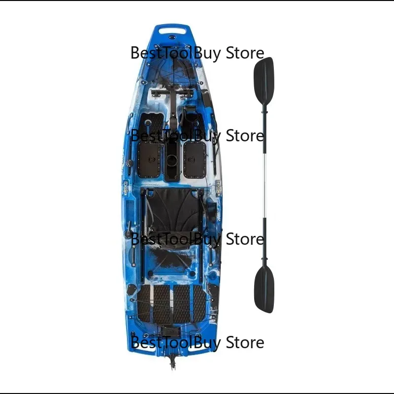 

Single Person Hardboat Kayak/Canoe with Pedal Length for River Usage