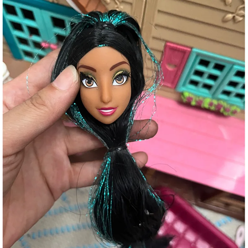 [limited Supply] 30cm Doll\'s Head Accessories Original Girls Diy Dress Up Toy