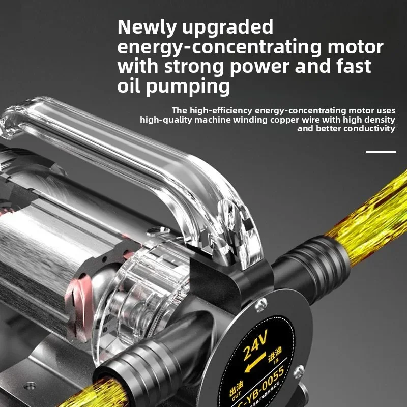 

Durable 12V24V220V Integrated Forward and Reverse Oil Pump, Small Electric Oil Pumping Unit