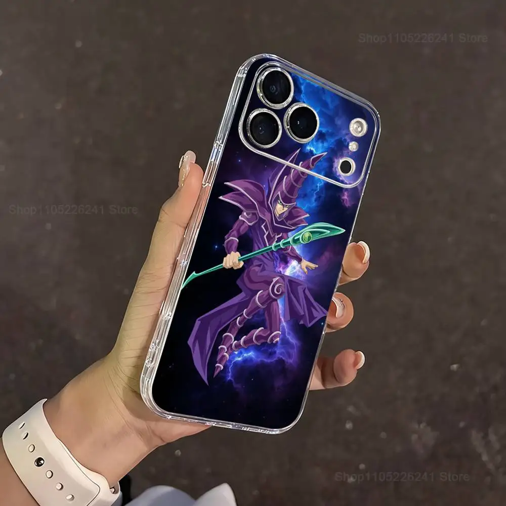 Etui silikonowe, przezroczyste, miękkie na iPhone 16, 13, 12, 11, 17, 14, 15, Pro, Max, Plus, X, XS, XR, SE, Mini z motywem gry Yu-Gi-Oh!