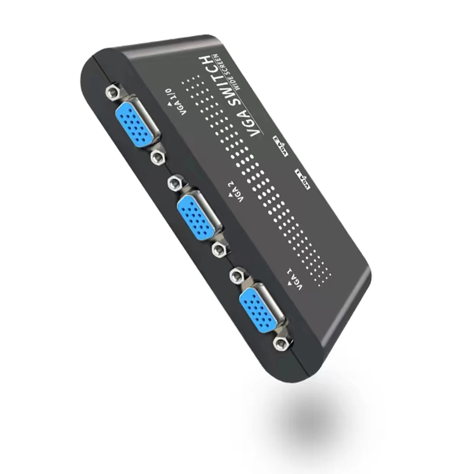 2 Ports VGA Switcher Splitter 2 Ways VGA Video Switch Adapter Converter Box for PC Monitor Accessories