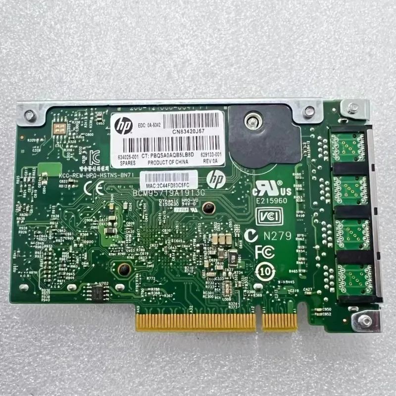 

HP 331FLR/561FLR-T/560FLR/X540T2X520 Двухпортовый 10G + 4-портовый гигабитный сетевой микрофон