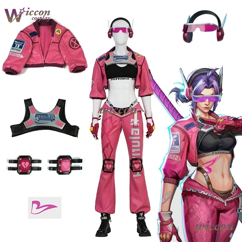 

Костюм для косплея Марв Ривалс Пайлок, косметический набор Sai Fleeting Butterfly, наряд для женщин и девушек, костюм на Хэллоуин