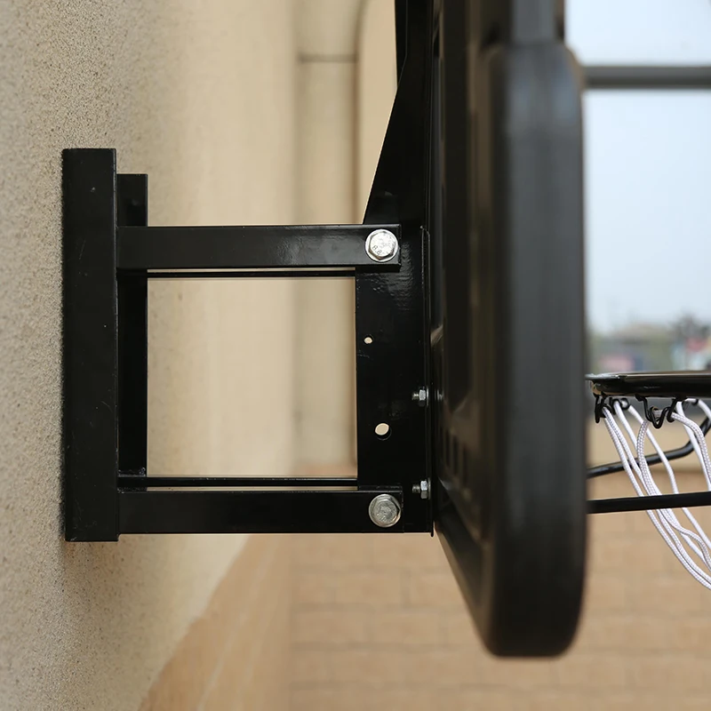 실내용 높이 조절 가능 벽걸이형 백보드 및 림 농구대 (전문가용)