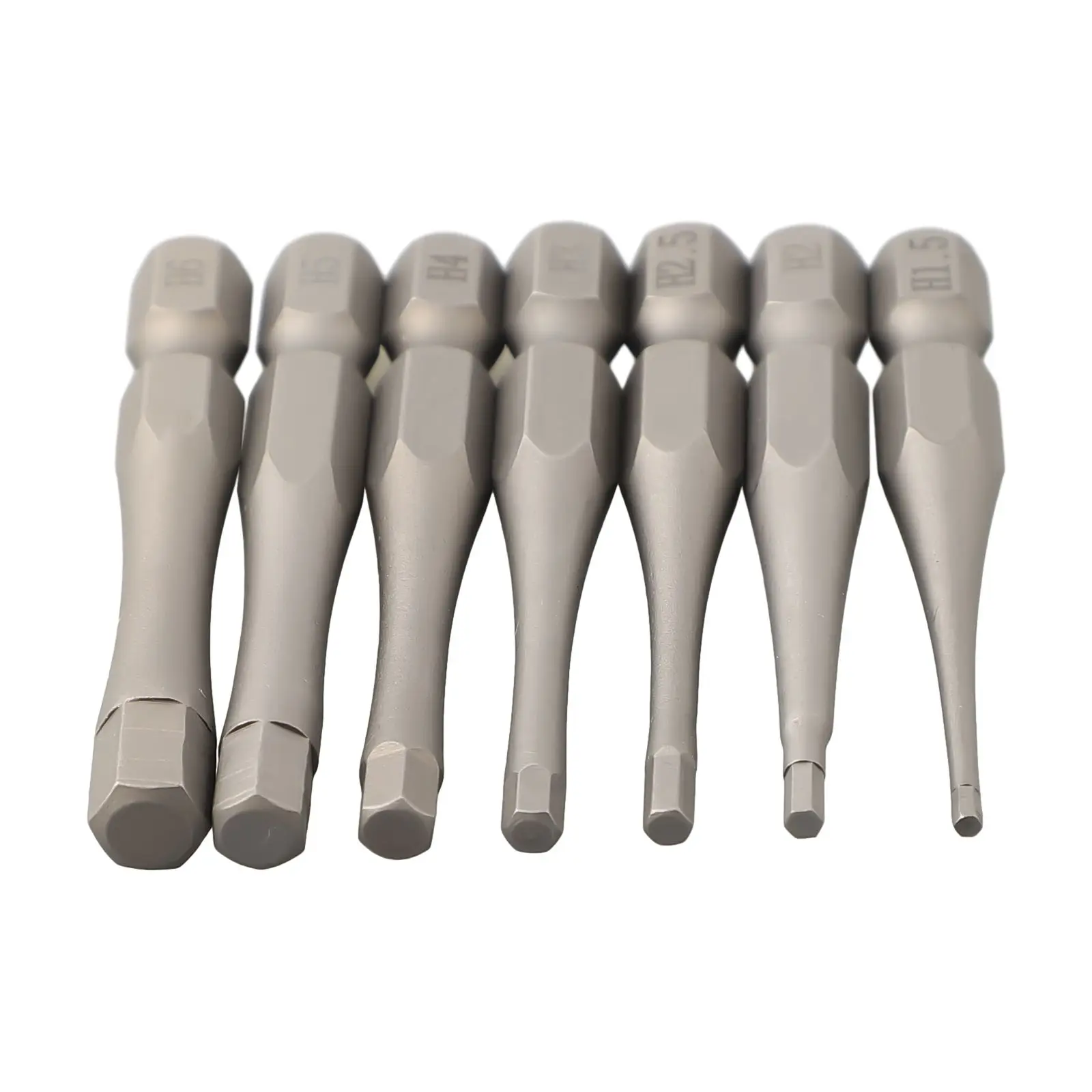 Imagem -03 - Hex Bits Chave de Fenda Hex Magnético Shanks Impacto Parafuso Chave de Fenda Chaves de Fenda Elétricas Ferramenta de Mão H1.5 h3 h4 h5 h6 50 mm 1pc