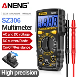 ANENG Digital Multimeter Professional AC/DC Voltage NCV Voltmeter Current Resistance Tester Resistance Car Repair Detection Tool