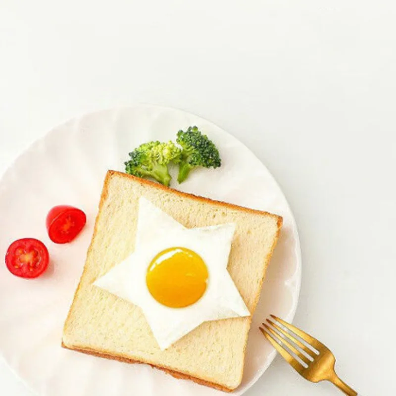 New Sale Stainless Steel Egg Frying Mold Diy Egg Frying Model Egg Frying Tool Heart-Shaped Mold Pancake Maker