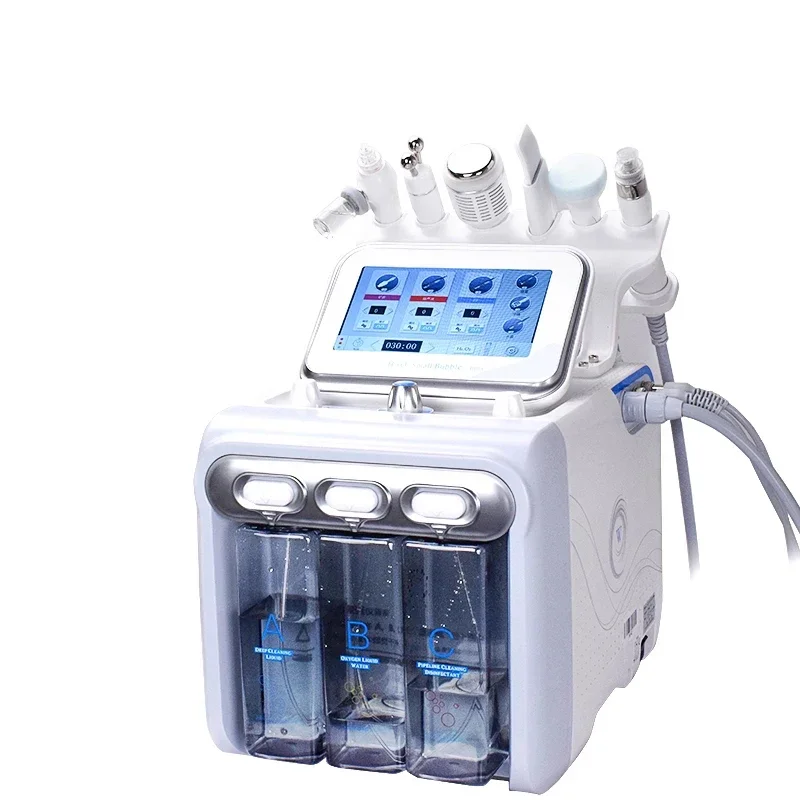 High Quality H2 O2 Hydro Dermabrasion Facial Peel Machine for Spa/deep clean oxygen bubble aqua vacuum