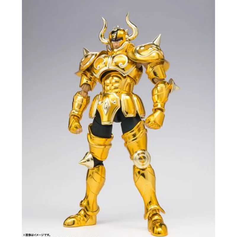 Bandai Original Myth Cloth EX Aldebaran The Taurus Anime figuras de acción juguetes para niños regalo de Navidad adornos de modelos coleccionables