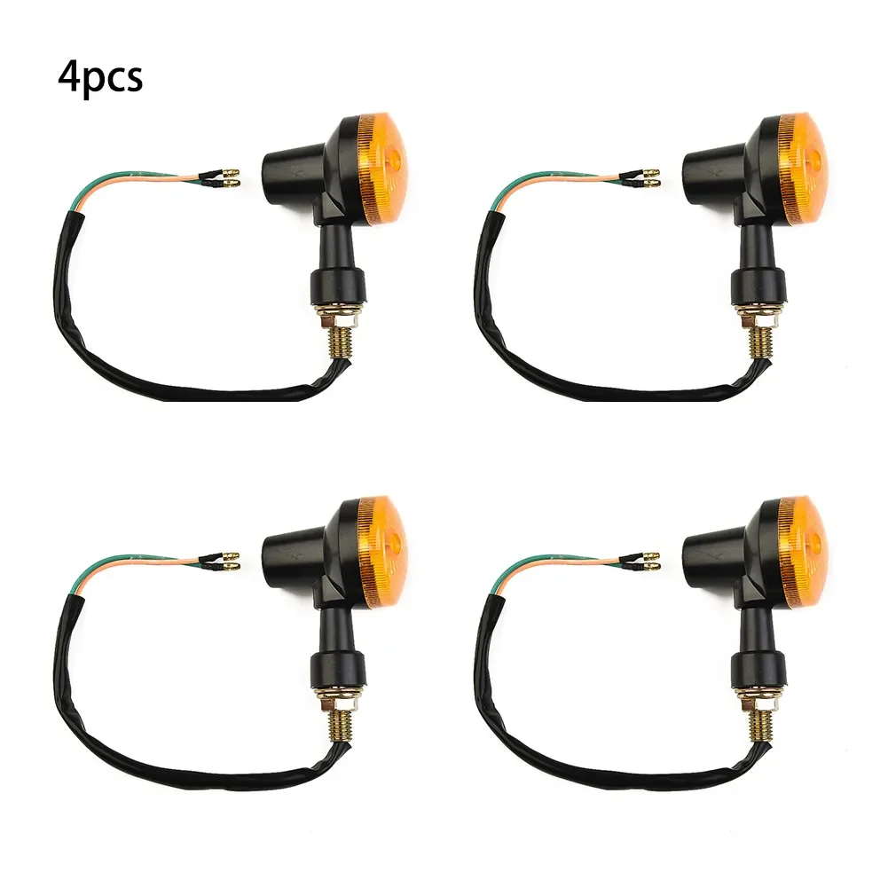 Durable High Quality Turn Signals Lights Lamps Indicators Motorcycles Repacees Set 12 V 4 Pcs / Kit Parts 4pcs/kit