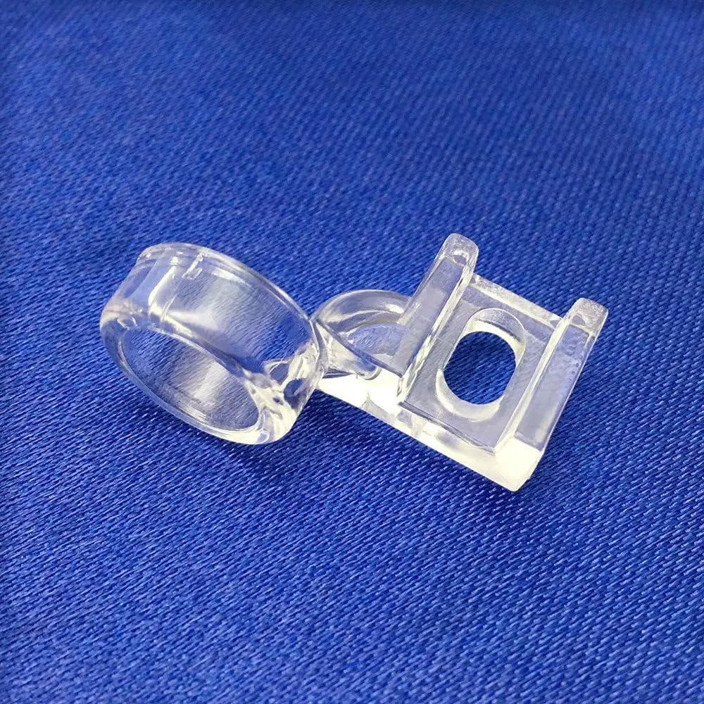 1PC Low Shank Clarity Clear Ruler Patchwork Sewing Presser Foot 1/4