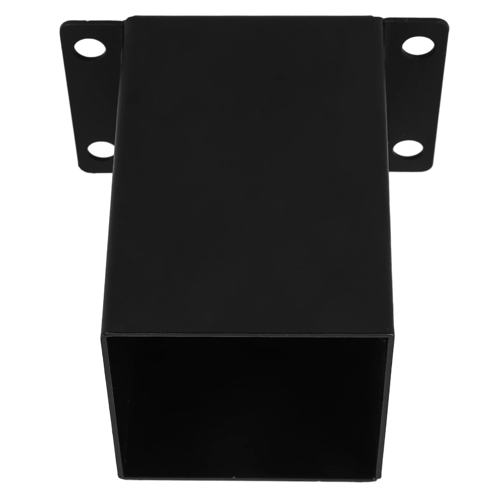 

Комплект базовых кронштейнов стойки для деревянного павильона, черные сверхмощные опоры для палубы 4x4, перголы, беседки, уличные конструкции, деревянный столб-павильон